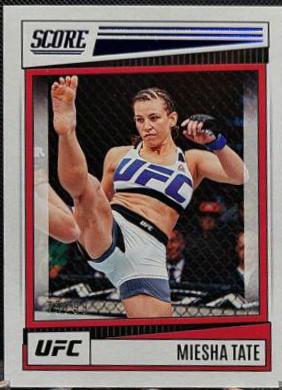Miesha Tate 2022 Panini Chronicles UFC Base Score #197 Blue