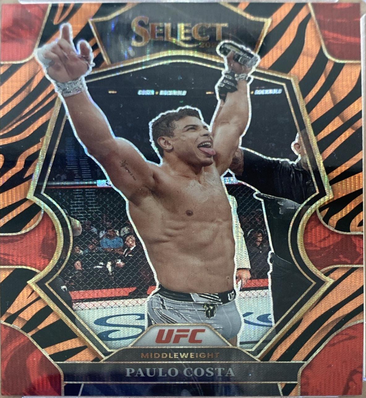 Paulo Costa 2023 Panini Select UFC Premier Level #149 Tiger