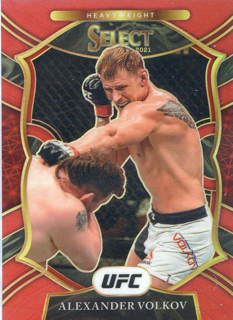 Alexander Volkov 2021 Panini Select UFC Concourse #26 Red