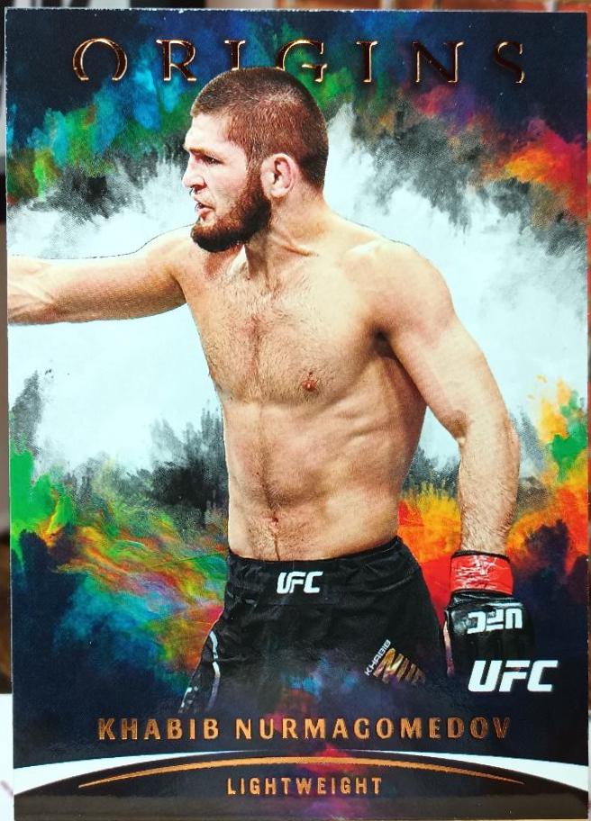 Khabib Nurmagomedov 2022 Panini Chronicles UFC Base Origins #137 Bronze