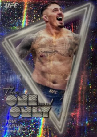 Tom Aspinall 2025 Topps Midnight UFC The One and Only #OO-7 Daybreak
