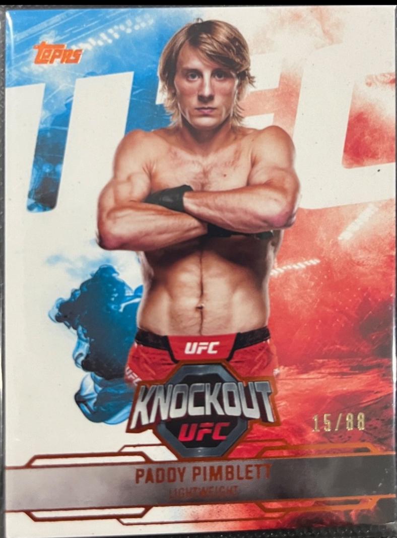Paddy Pimblett 2025 Topps Knockout UFC Base #48 Bronze