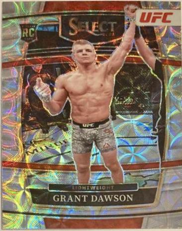 Grant Dawson 2022 Panini Select UFC Concourse #1 Silver