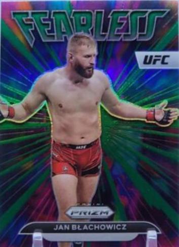 Jan Błachowicz 2023 Panini Prizm UFC Fearless #6 Green