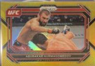 Abubakar Nurmagomedov 2023 Panini Prizm UFC Base #33 Gold
