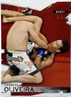 Charles Oliveira 2010 Topps UFC Knockout Base #147 Red