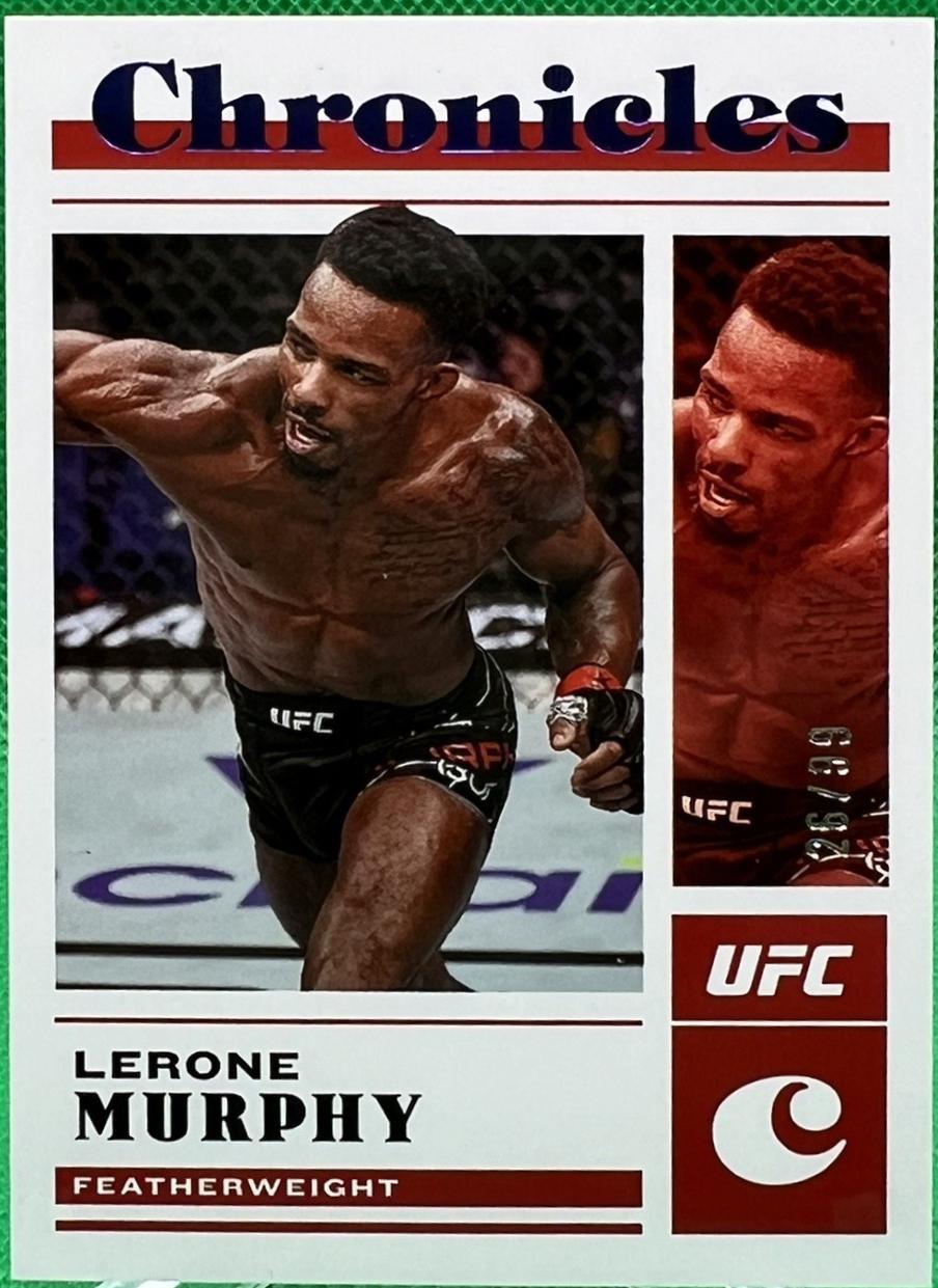Lerone Murphy 2023 Panini Chronicles UFC Base Chronicles #37 Blue