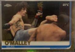 Sean O'Malley 2019 Topps Chrome UFC Base #90 Gold