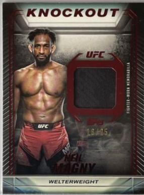 Neil Magny 2024 Topps Knockout UFC Knockout Relics #KR-NM Red