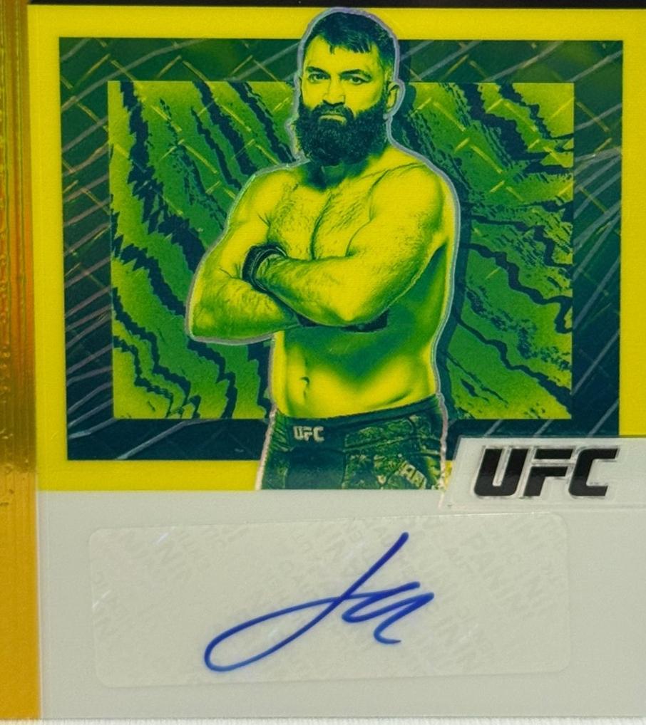 Andrei Arlovski 2021 Panini Chronicles UFC Flux Auto #44 Gold
