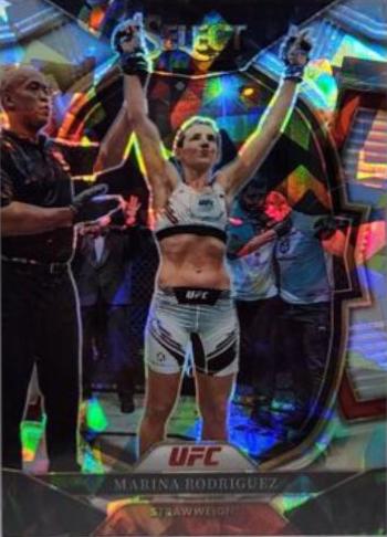 Marina Rodriguez 2023 Panini Select UFC Concourse #59 Cracked Ice