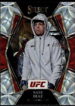Nate Diaz 2022 Panini Select UFC Premier Level #102 Scope