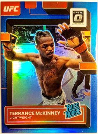 Terrance McKinney 2023 Panini Donruss Optic UFC Base #145 Blue