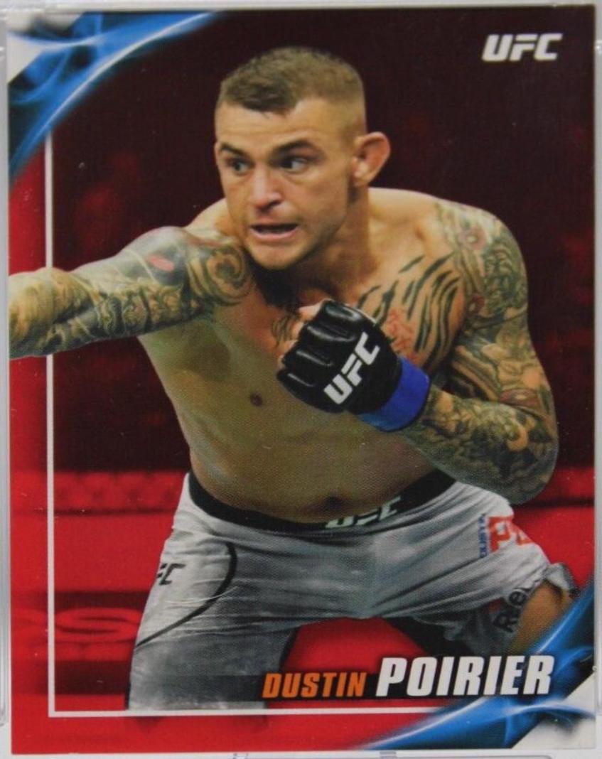 Dustin Poirier 2019 Topps UFC Knockout Base #27 Red