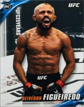 Deiveson Figueiredo 2019 Topps UFC Knockout Base #33 Green