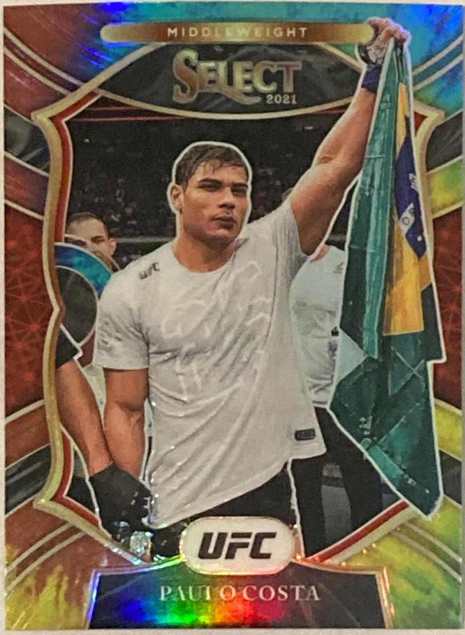 Paulo Costa 2021 Panini Select UFC Concourse #69 Tie Dye