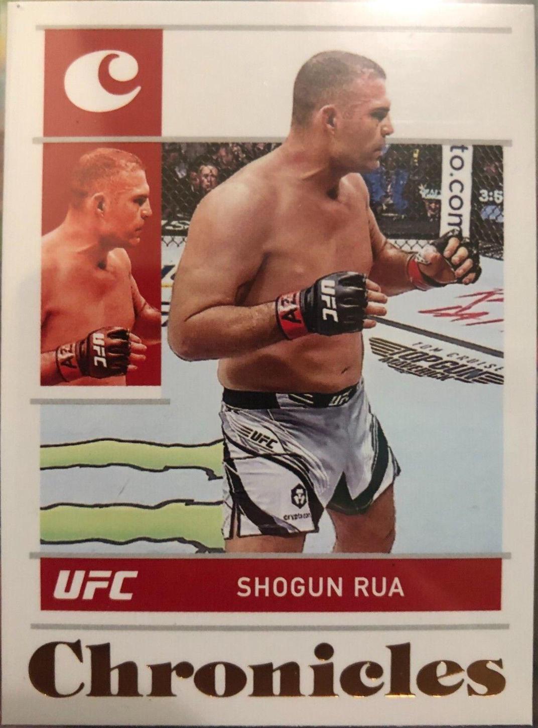 Mauricio Rua 2022 Panini Chronicles UFC Base Chronicles #54 Gold