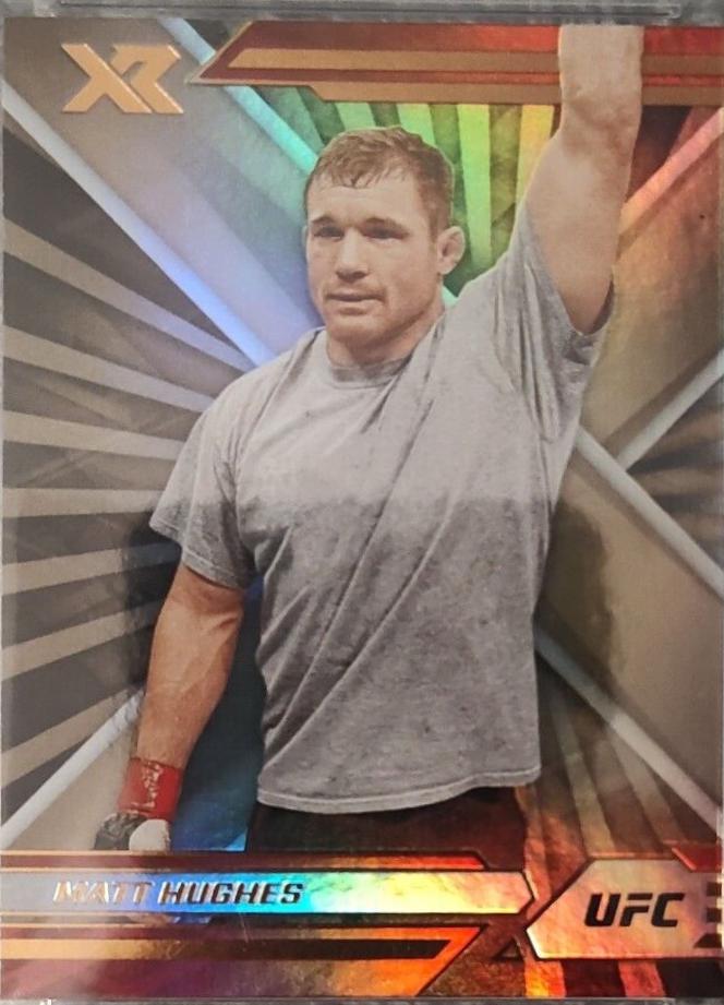 Matt Hughes 2022 Panini Chronicles UFC Base XR #293 Bronze