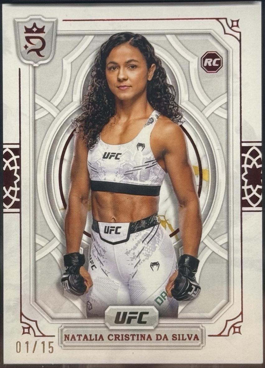 Natalia Silva 2024 Topps Royalty UFC Base #12 Red