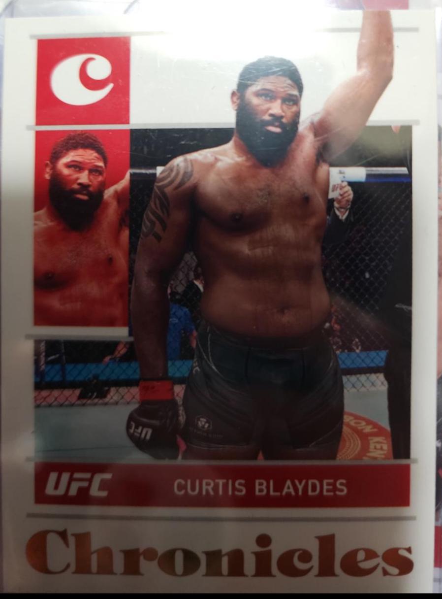 Curtis Blaydes 2022 Panini Chronicles UFC Base Chronicles #6 Bronze