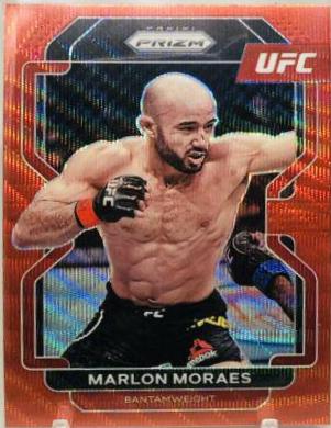 Marlon Moraes 2022 Panini Prizm UFC Base #148 Ruby Wave