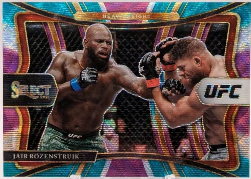 Jairzinho Rozenstruik 2021 Panini Select UFC Premier Level #140 Tri Color