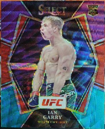 Ian Machado Garry 2022 Panini Select UFC Premier Level #157 Green and Purple