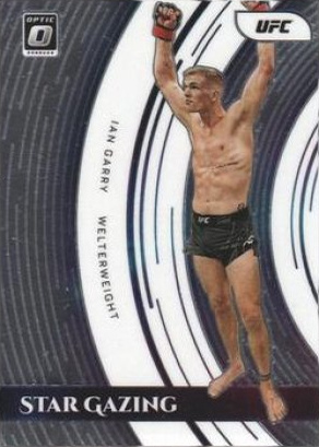 Ian Machado Garry 2022 Panini Donruss Optic UFC Star Gazing #10 Gold Vinyl