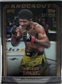 Gilbert Burns 2024 Topps Knockout UFC Base #98 Bronze
