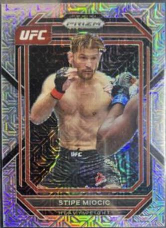 Stipe Miocic 2023 Panini Prizm UFC Base #196 Mojo