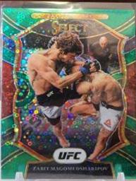Zabit Magomedsharipov 2021 Panini Select UFC Concourse #83 Green Disco