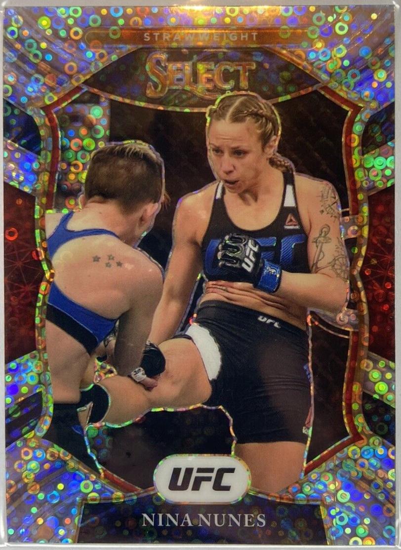 Nina Nunes 2021 Panini Select UFC Concourse #49 Disco