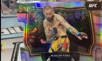 Marlon Vera 2023 Panini Select UFC Octagonside #223 Silver Die Cut