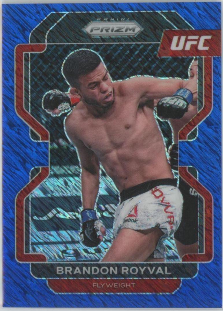 Brandon Royval 2022 Panini Prizm UFC Base #149 Blue Shimmer