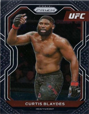Curtis Blaydes 2021 Panini Prizm UFC Base #50 Mojo