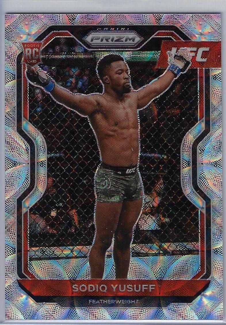 Sodiq Yusuff 2021 Panini Prizm UFC Base #71 Premium