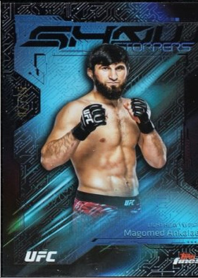 Magomed Ankalaev 2025 Topps Finest UFC Showstoppers #SS-19 Superfractor