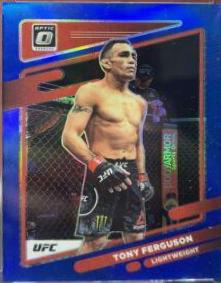 Tony Ferguson 2022 Panini Donruss Optic UFC Base #49 Blue