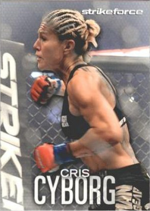 Cris Justino 2012 Topps UFC Knockout Base #53 Red