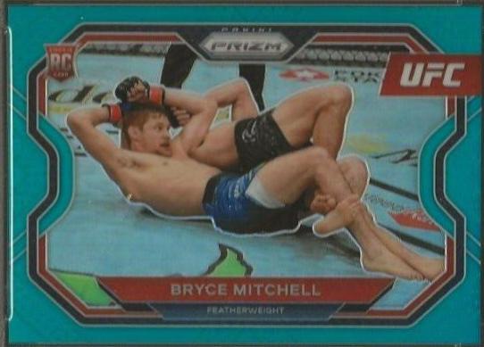 Bryce Mitchell 2021 Panini Prizm UFC Base #144 Teal