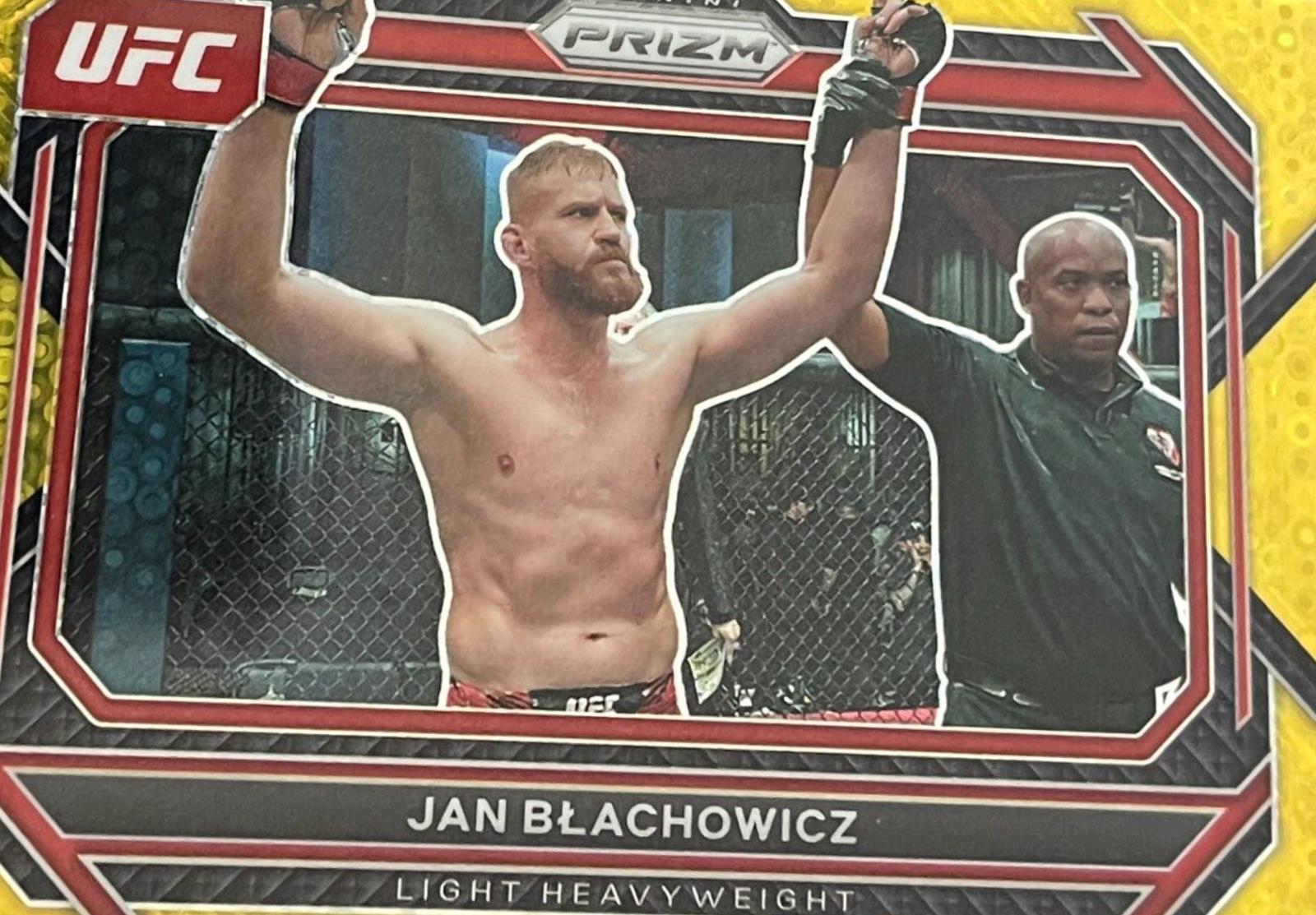 Jan Błachowicz 2023 Panini Prizm Under Card UFC Base #24 Gold