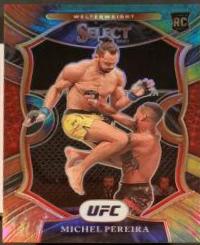 Michel Pereira 2021 Panini Select UFC Concourse #29 Tie Dye