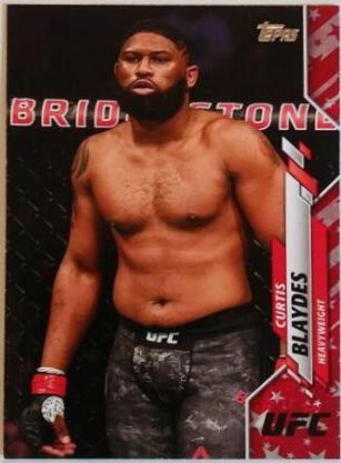 Curtis Blaydes 2020 Topps UFC Base #53 Independence Day