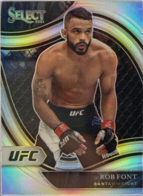 Rob Font 2021 Panini Select UFC Octagonside #292 Silver
