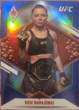 Rose Namajunas 2022 Panini Chronicles UFC Base Phoenix #304 Blue