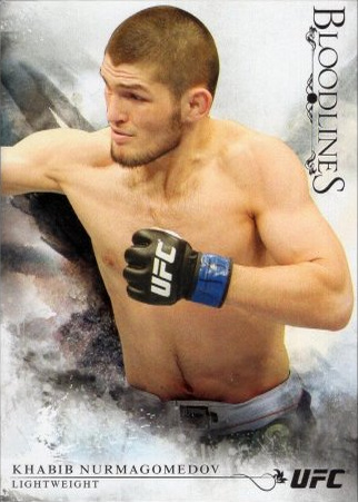 Khabib Nurmagomedov 2014 Topps UFC Bloodlines Base #114 Platinum