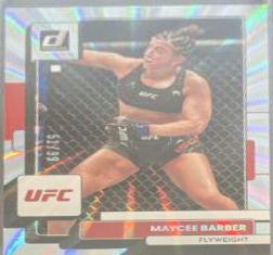 Maycee Barber 2023 Panini Donruss UFC Base #155 Laser