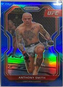 Anthony Smith 2021 Panini Prizm UFC Base #96 Blue