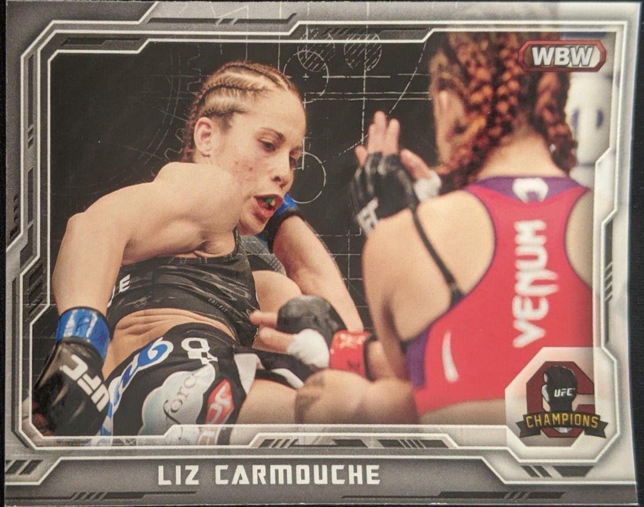 Liz Carmouche 2014 Topps UFC Champions Base #119 Silver