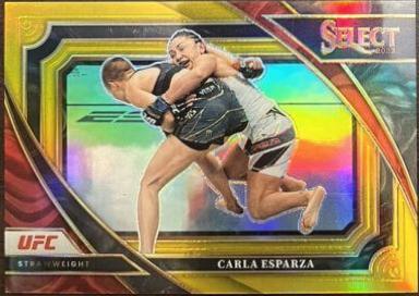 Carla Esparza 2023 Panini Select UFC Mezzanine #359 Red Blue Base
